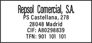Ticket Repsol
