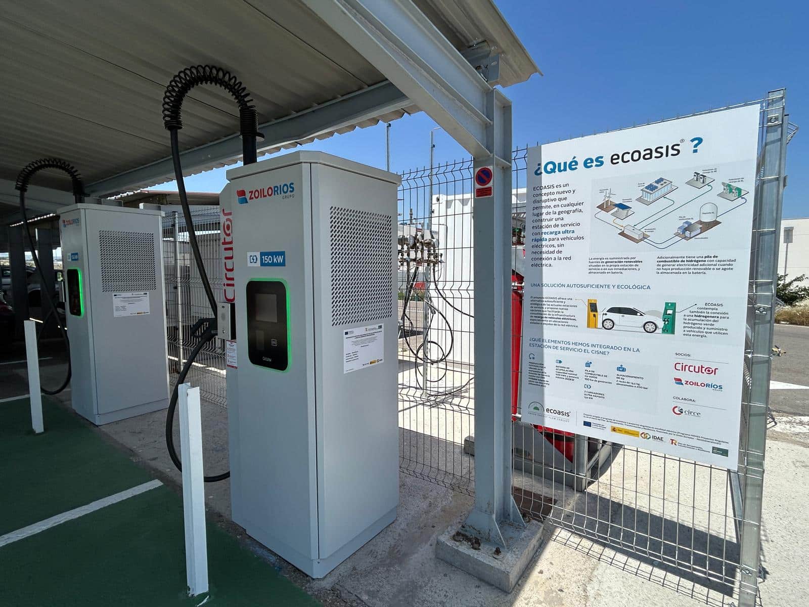 BATERÍA DE PUNTOS DE CARGA EN ESTACIÓN DE SERVICIO EL CISNE: Proyecto ECOASIS