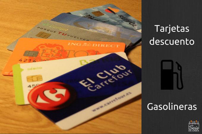 tarjetas descuentos gasolineras