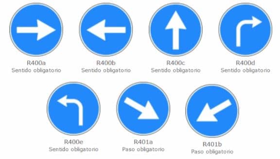señales obligacion r400 r401 señales obligacion r400 r401